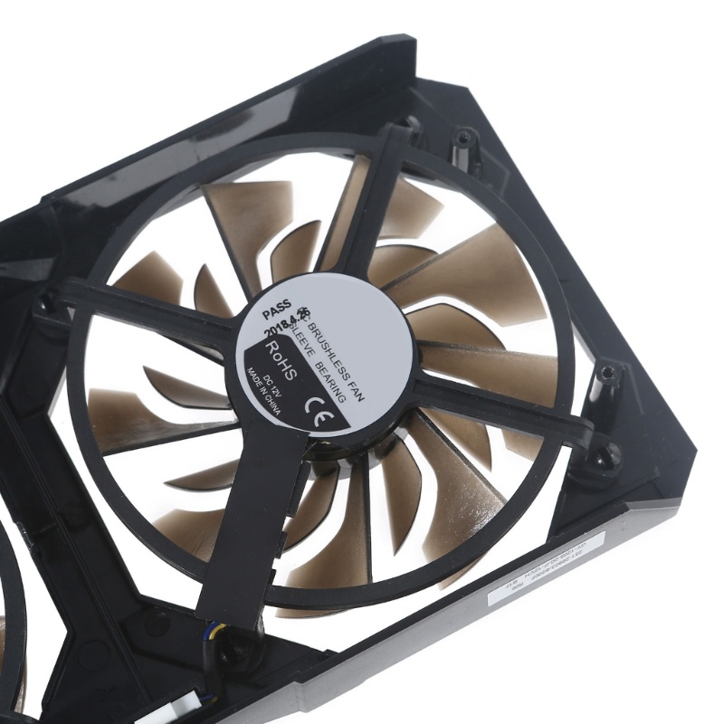1 Cặp Quạt Tản Nhiệt Làm Mát Thẻ Video Cho Zotac P106-100 GTX1060