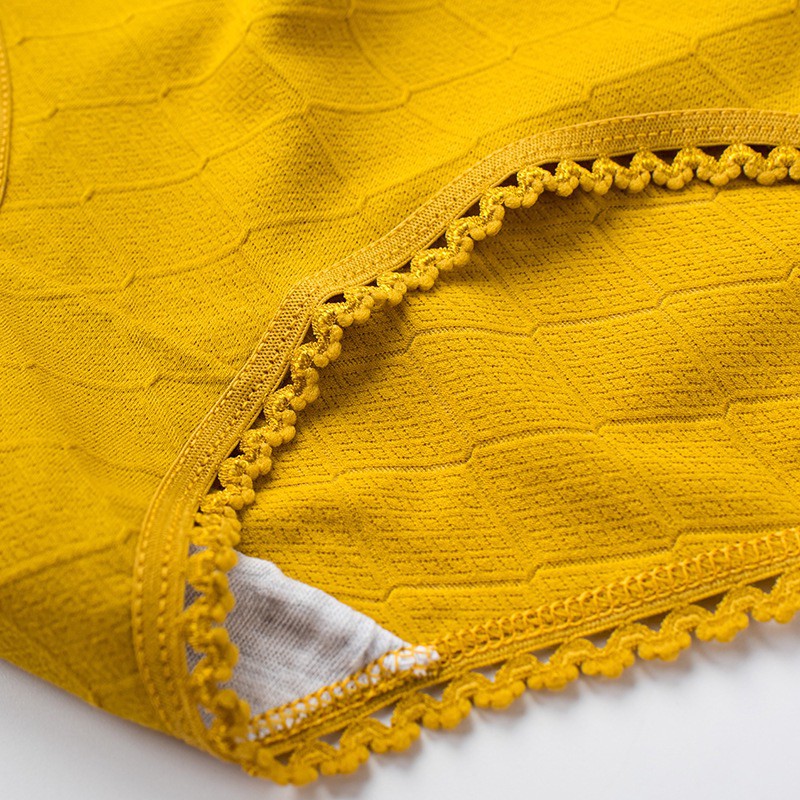 QUẦN LÓT COTTON VIỀN REN 6 MÀU VANVENE LÓT MAY CHỐNG HẰN VIỀN KIỂU MỚI CHẤT LIỆU COTTON MỀM MỊN CO GIÃN THÔNG KHÍ Q257 | BigBuy360 - bigbuy360.vn