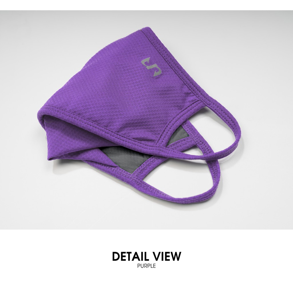 KHẨU TRANG VẢI KHÁNG KHUẨN LIME ORANGE AU20614102 MÀU TÍM | BigBuy360 - bigbuy360.vn