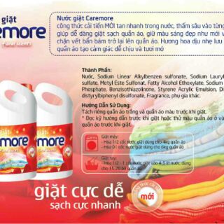 Nước giặt Caremore