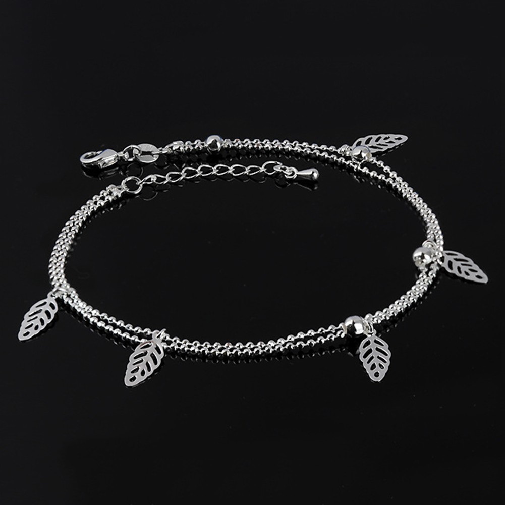 Lắc Chân Hai Lớp Hình Ngôi Sao / Lá Xinh Xắn Cho Nữ | BigBuy360 - bigbuy360.vn