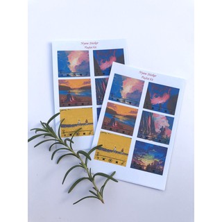 Bullet Journal sticker - Playlist Kit Cloudy