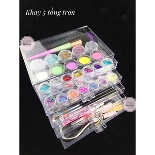 khay 3-5tầng - đồ nails nhật quyên