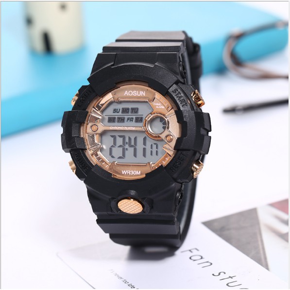 [Mã FAMAYFA2 giảm 10K đơn 50K] Đồng hô nữ điện tử Sport Watch màn hình điện tử siêu chống nước nhỏ xinh | BigBuy360 - bigbuy360.vn