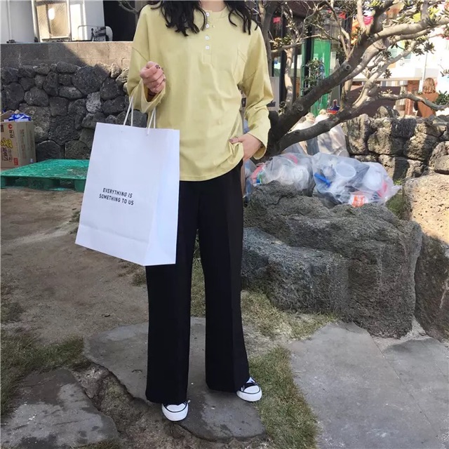 [link tạm khách IG đặt] hellosister - Quần Suông Vải Tuyết Mưa | BigBuy360 - bigbuy360.vn