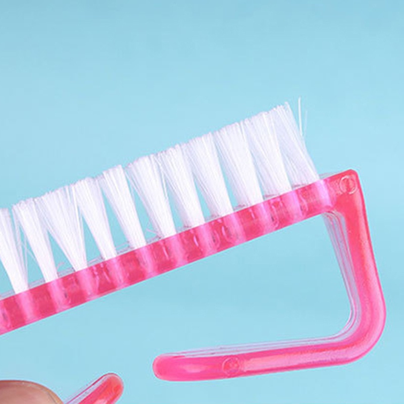 Bàn Chải Nhỏ Chà Rửa Móng Tay Mềm Nhiều Màu