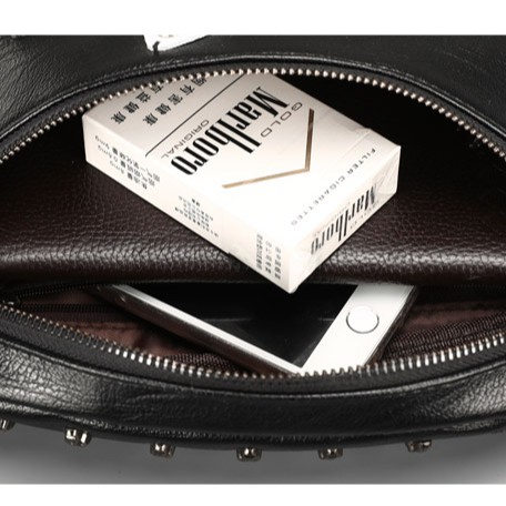 Túi Bao Tử Nam Phối Sticker Cao Cấp Bazan_Store BZ101 | BigBuy360 - bigbuy360.vn