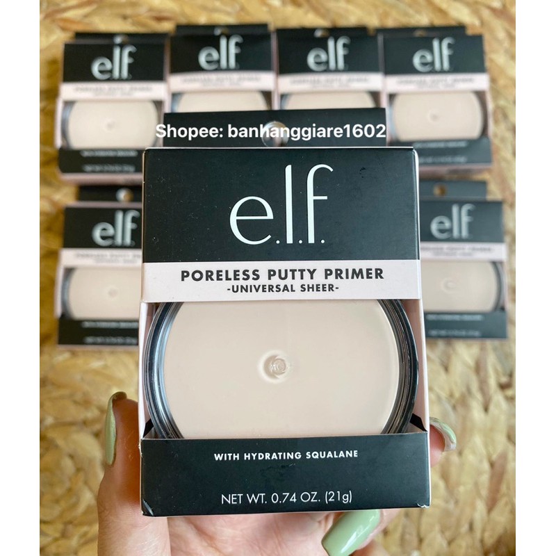 [Bill Mỹ] Kem lót Elf Poreless Putty Primer E.L.F- phiên bản Dupe hoàn hảo của Tatcha Silk Canvas Primer