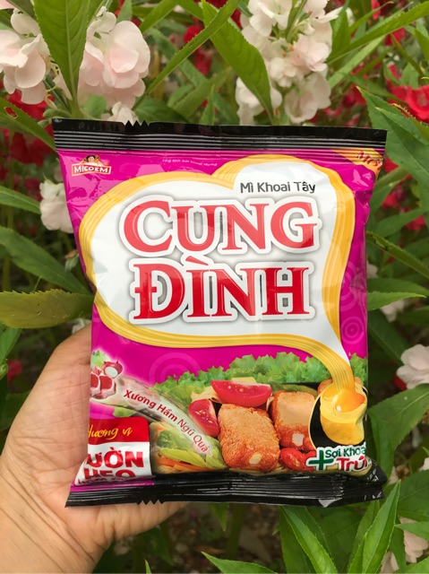 Combo 5 gói mì khoai tây Cung Đình 80g