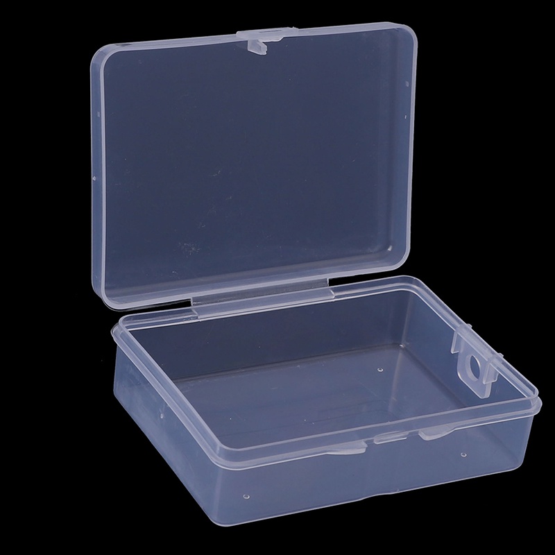 Hộp Nhựa Vuông Trong Suốt Đựng Đồ Đa Năng 9cmx6.5cm X