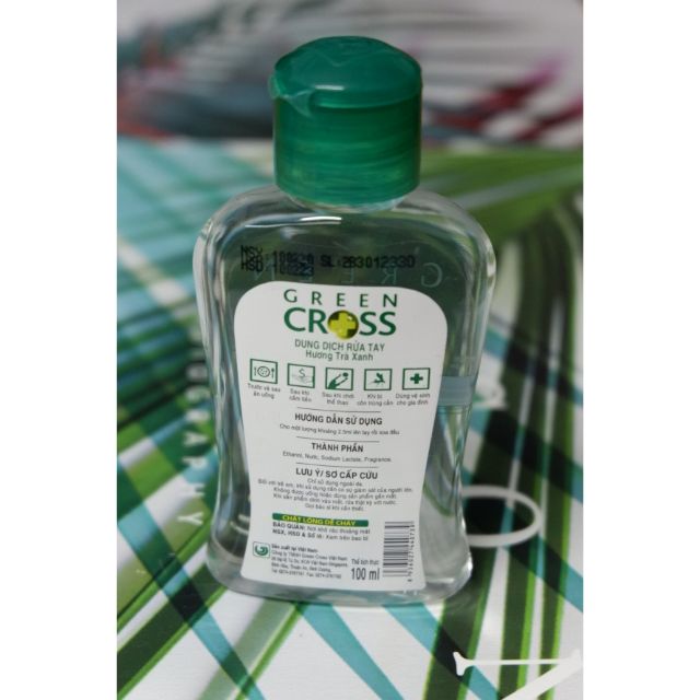 Nước rửa tay khô Green Cross 100ml | BigBuy360 - bigbuy360.vn