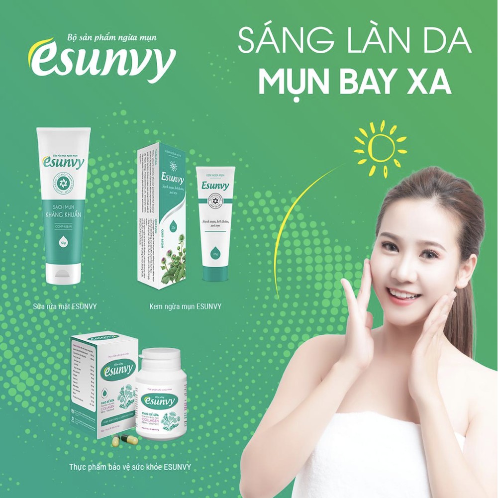 [Sẵn] Viên uống ngừa mun Esunvy - chiết xuất Thảo dược  Chĩnh Hãng | BigBuy360 - bigbuy360.vn