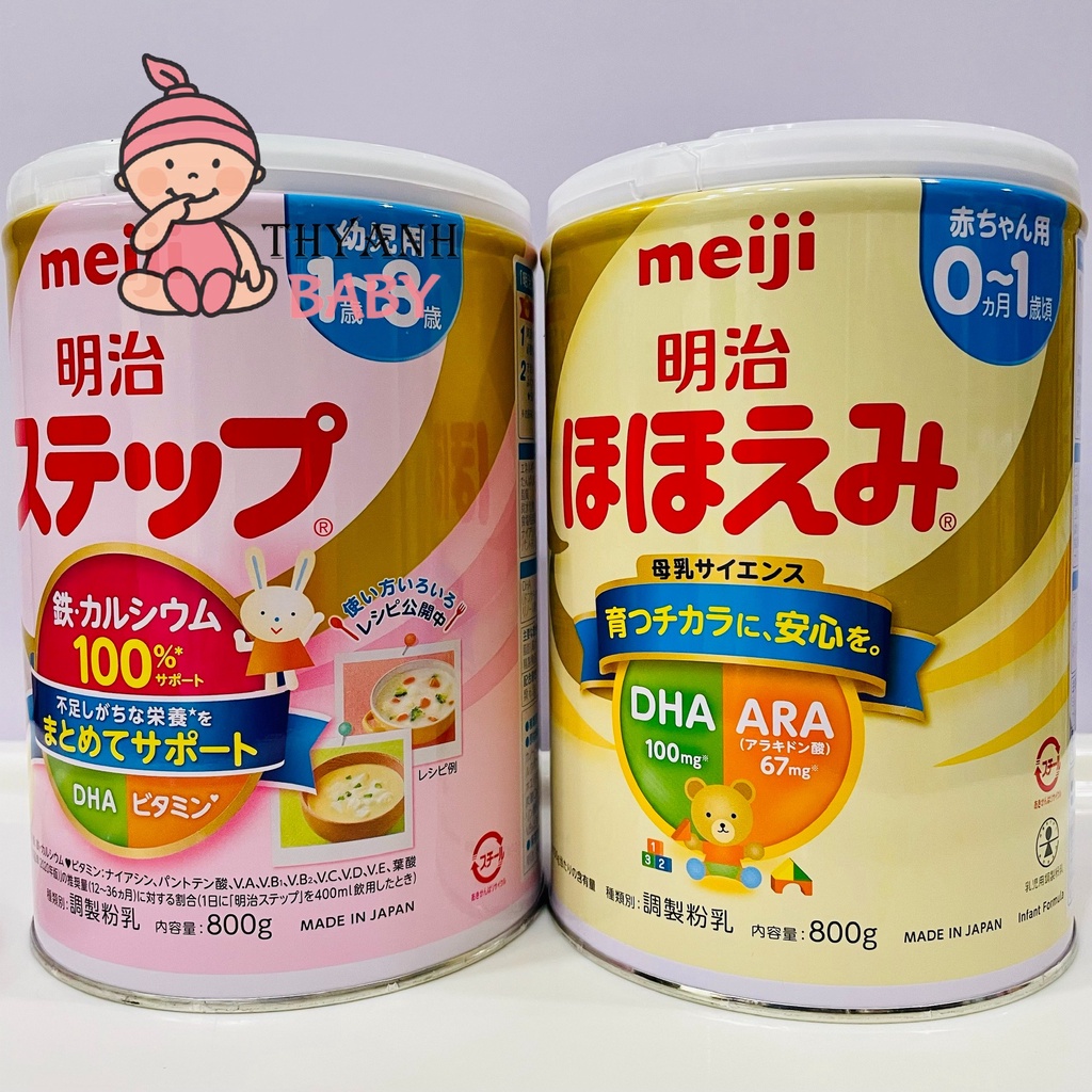 Sữa Meiji lon 800g Nhật Bản