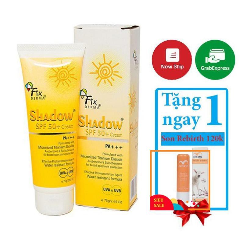 Kem chống nắng Fixderma Shadow SPF 50+ Cream (75g)