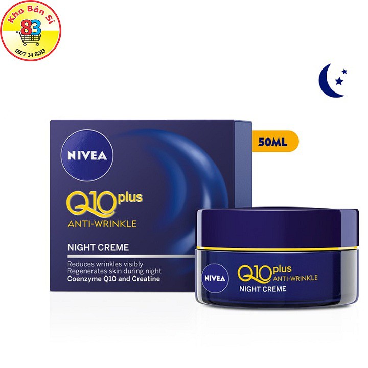 81289 - Kem dưỡng da NIVEA Q10 Power chống lão hóa ban đêm (50ml)