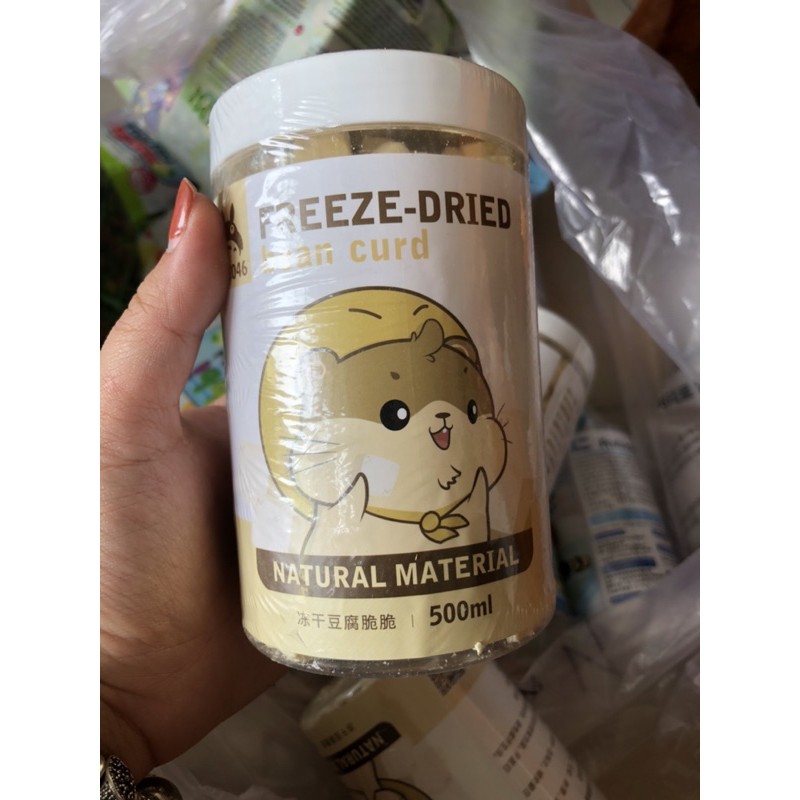 Đậu hũ sấy. Thức ăn vặt cho hamster. Đậu hũ sấy Jonsanty-500ml