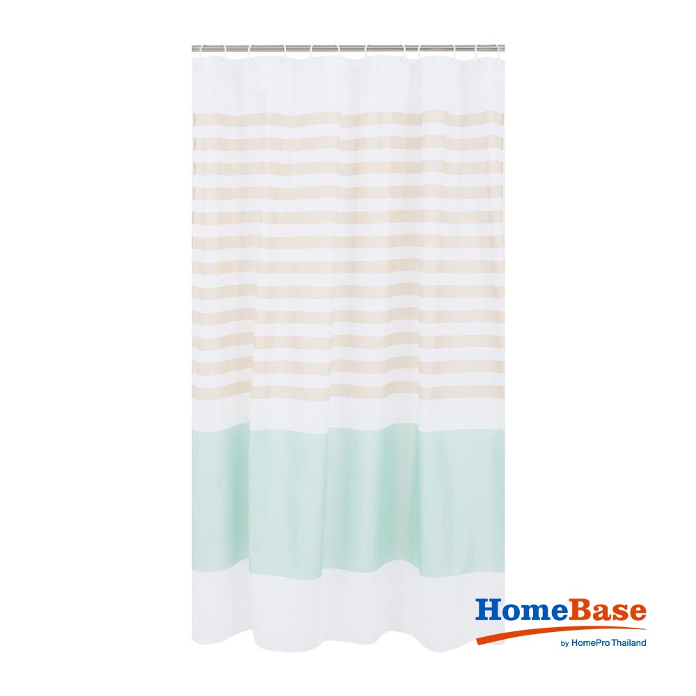 Homebase MOYA Rèm tắm ACS21148 bằng Polyester 180X180X0.1CM họa tiết đồ họa