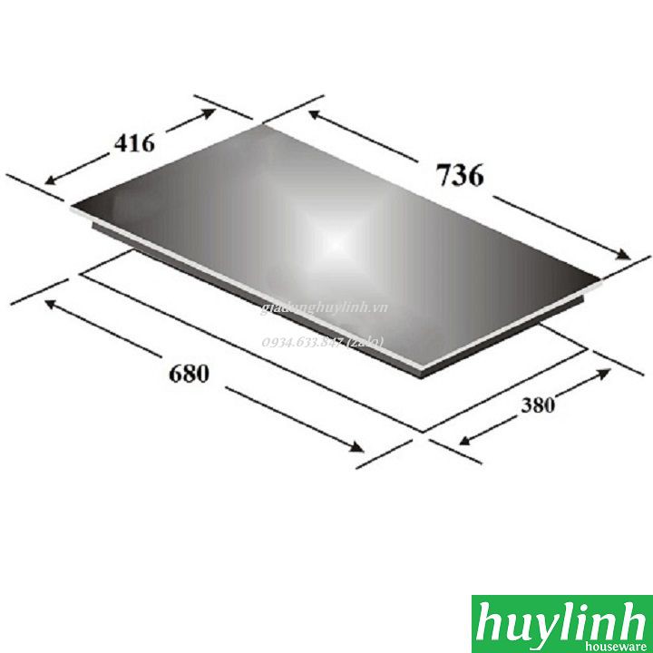 FREESHIP Bếp điện từ - hồng ngoại Kaff FL-FL108 - Made in Germany - Tặng hút mùi Kaff GB702