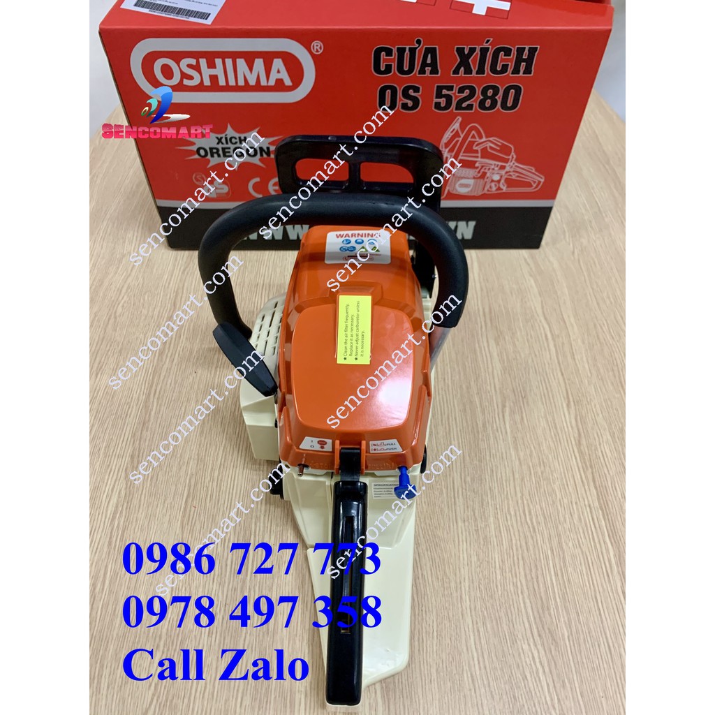 Kho Máy Cưa Xích Nhập Khẩu Chính Hãng Oshima os 5280 Lớn Nhất Việt Nam