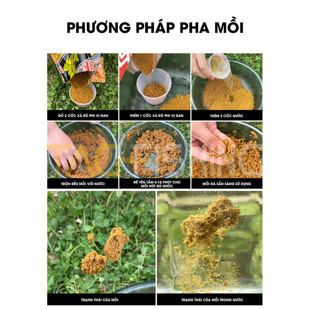 Mồi Câu Cá Rô Phi Lão Quỷ - Xả Rô Phi Tanh