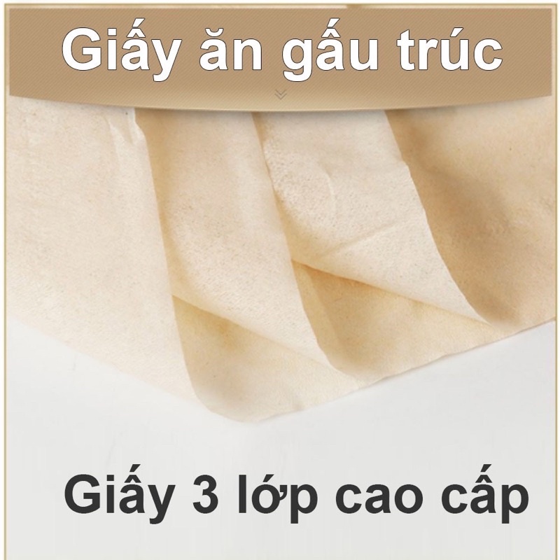 giấy ăn gấu trúc , giấy ăn sipiao loại 1 chất lượng cao thùng 30 gói mỗi gói 300 tờ hàng nội địa trung