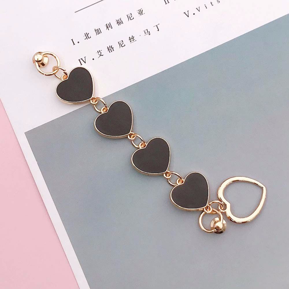 Dây Đeo Điện Thoại Chống Rơi Chống Thất Lạc Hình Trái Tim Nhiều Màu Sắc