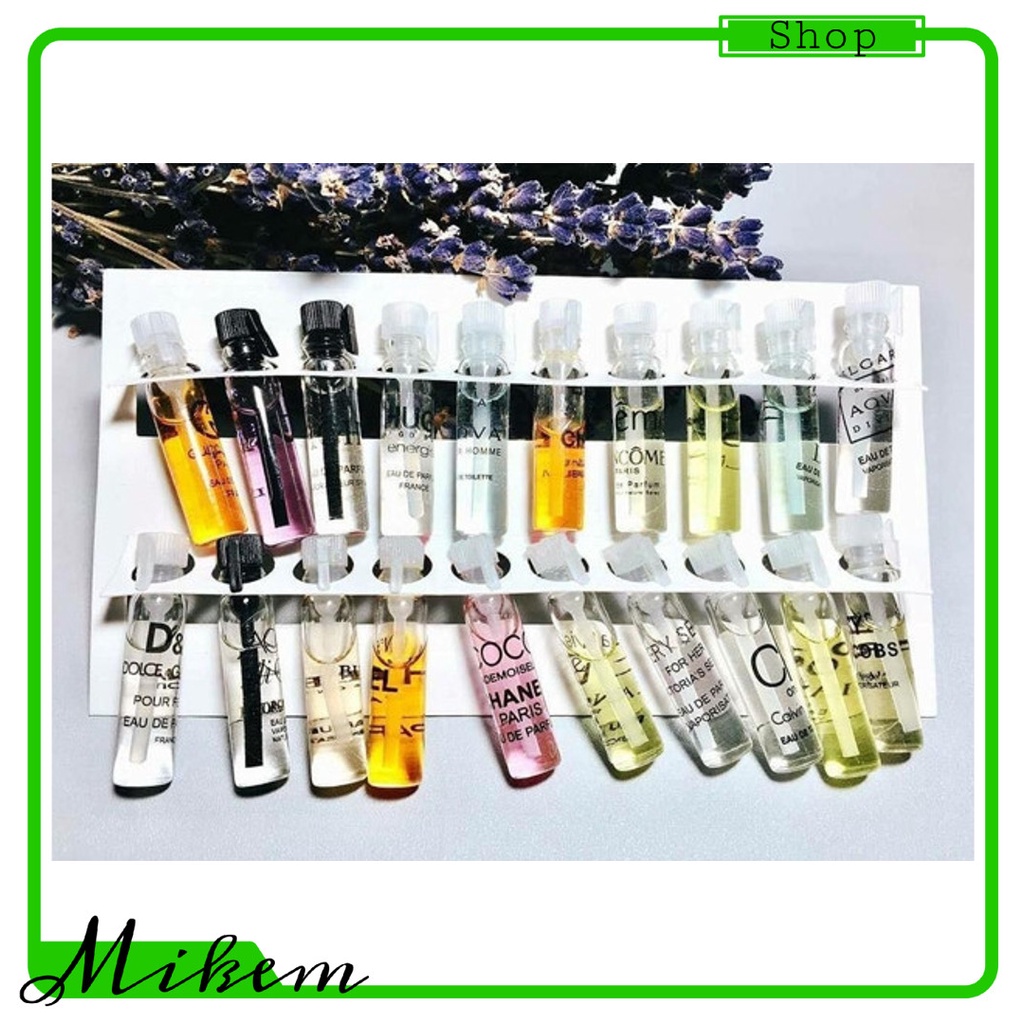 Set 20 Chai Nước Hoa Mẫu Thử Cao Cấp – Nước Hoa – nước hoa mini - Mẫu Thử Nước Hoa - Mẫu Thử Nước Hoa Mini - Nước Hoa Nữ