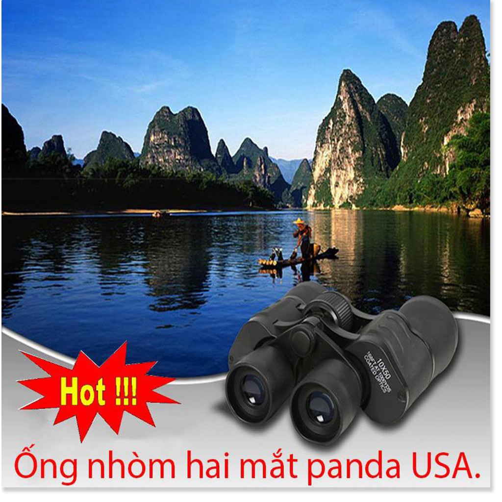 Ống nhòm hai mắt ⚡ Xả kho sập sàn ⭐ Ống nhòm du lịch PANDA (Binnocular) 2 mắt ngắm cảnh ⚡ Freeship ⚡bảo hành uy tín