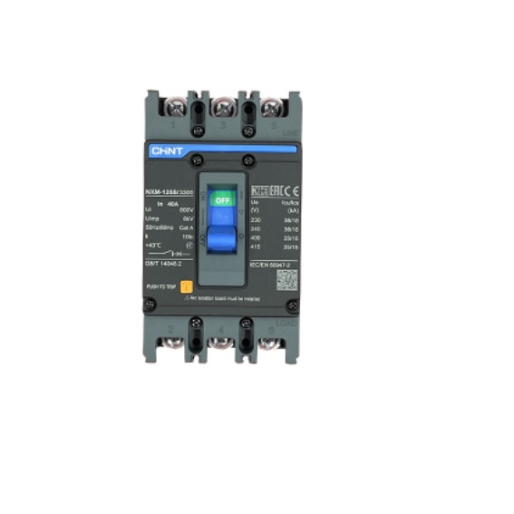 Aptomat khối MCCB Chint NXM-125S/3300 40A
