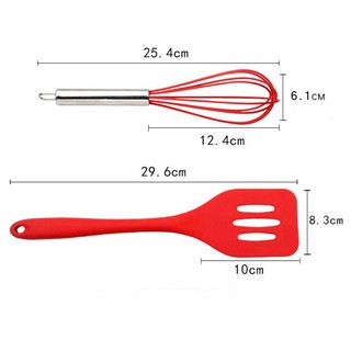 Bộ 5 Dụng Cụ Silicon Đúc làm bánh Cao Cấp