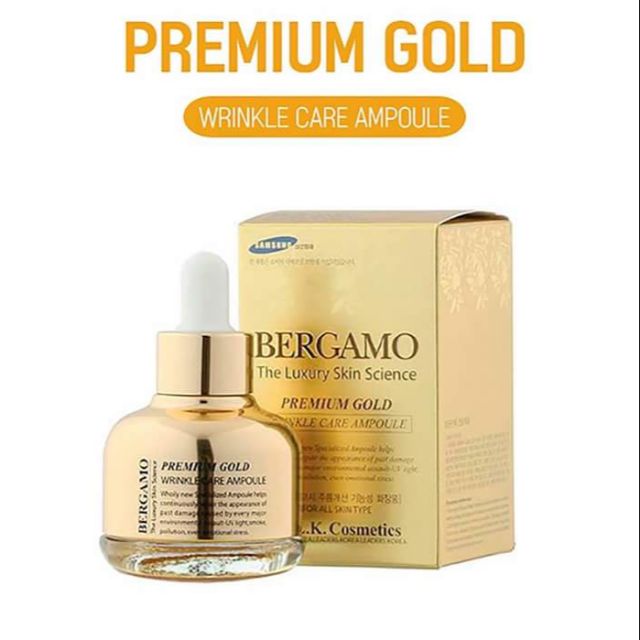 Serum tinh chất vàng Bergamo Gold