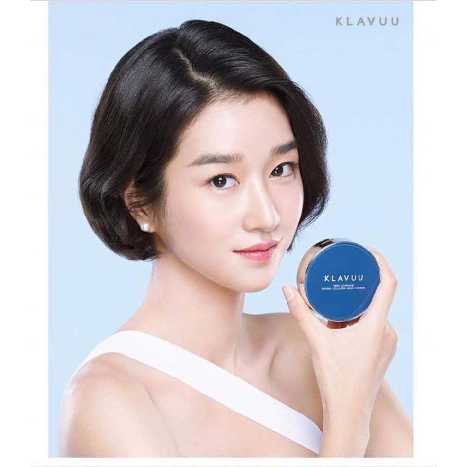 Phấn nước Klavuu Blue Pearlsation High Coverage Marine | BigBuy360 - bigbuy360.vn