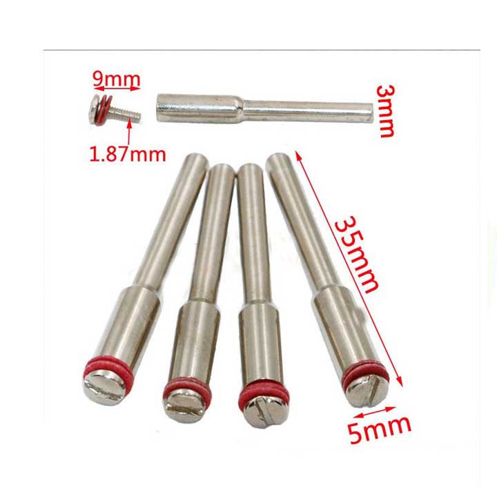 Trục Lắp Lưỡi Cắt Φ3mm Chất Lượng