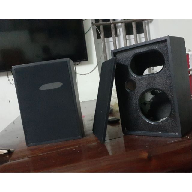 Hộp loa mono gỗ mdf