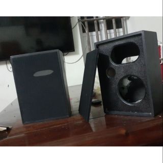 Hộp loa mono gỗ mdf