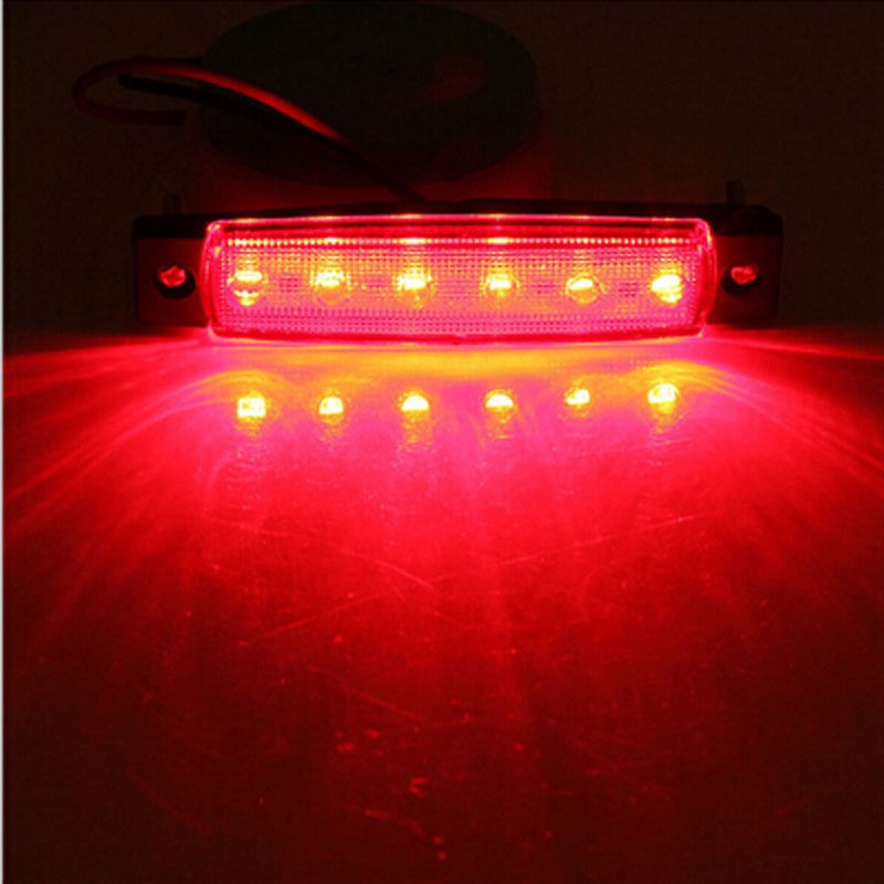 12V LED Rear Tail Light Brake Stop Lamp Indicator Trailers Truck Van Caravans