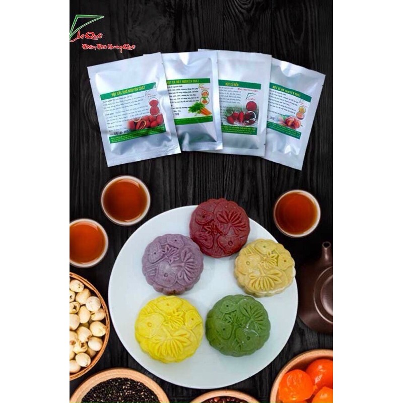 Bột trà xanh nguyên chất Chợ Quê 50g