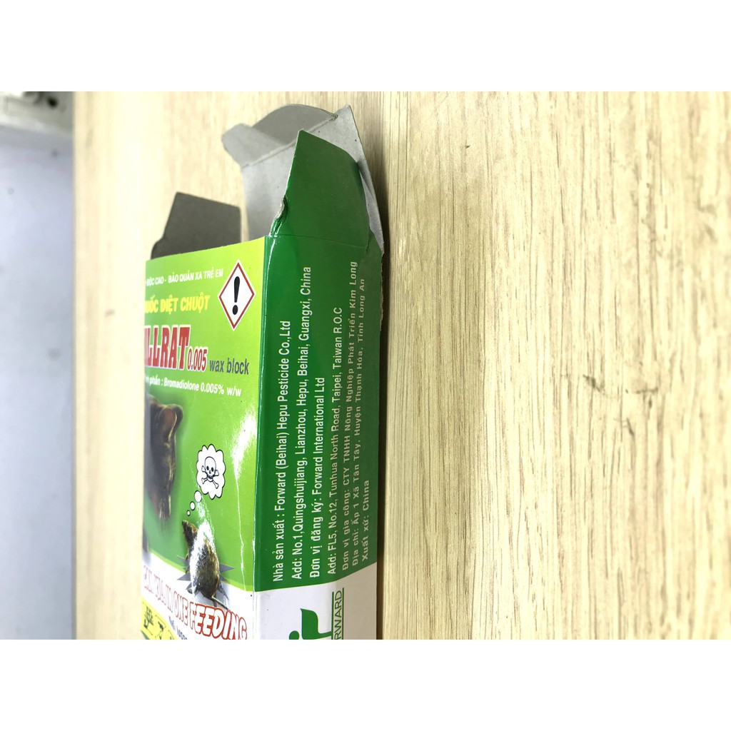 thuốc diệt chuột killrat ( 1 gói 40 gram )