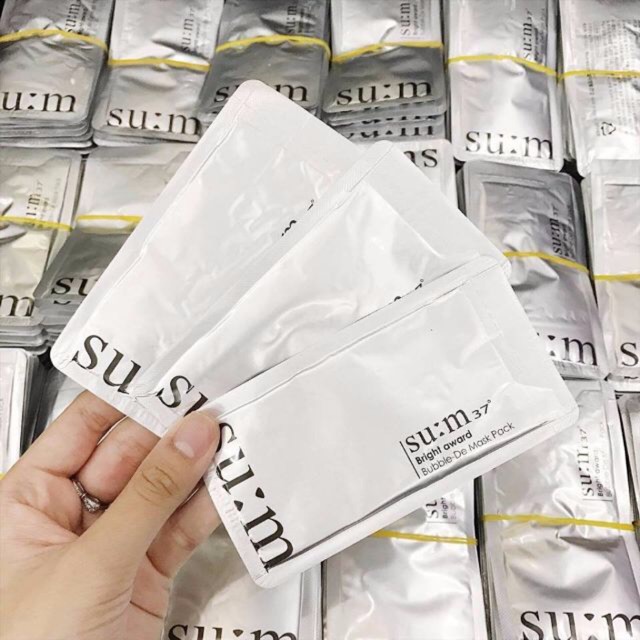 Mặt nạ thải độc sủi bọt sum ( trắng )