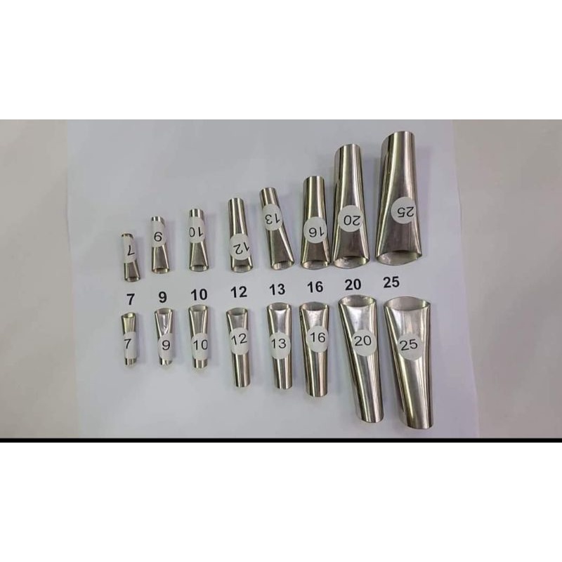 Bộ 7 vòi keo inox