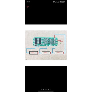 mạch bảo vệ 3s20A hệ  3.7v