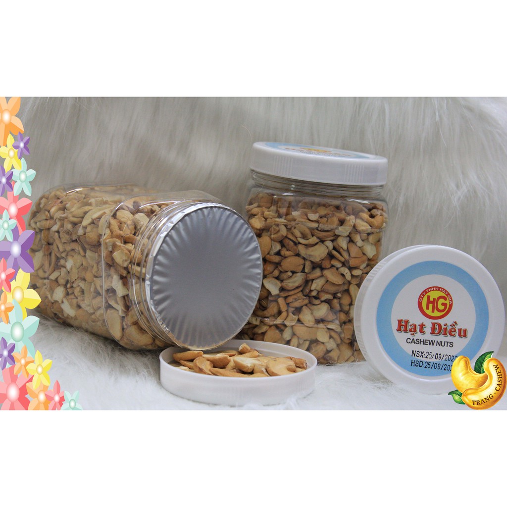 [Mã 55FMCGSALE1 giảm 10% đơn 250K] [GIÁ SỈ] 1kg Hạt điều rang muối Bể 3 Tư sạch vỏ - Hộp (VUN1000)