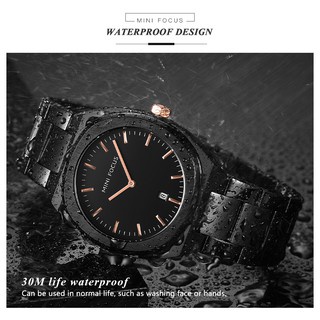 Đồng Hồ Quartz MINI FOCUS Chất Liệu Thép Không Gỉ, Chống Thấm Nước