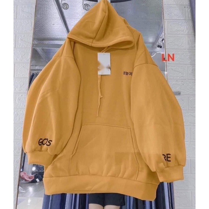 Áo hoodie GOOD RE in tay LN11