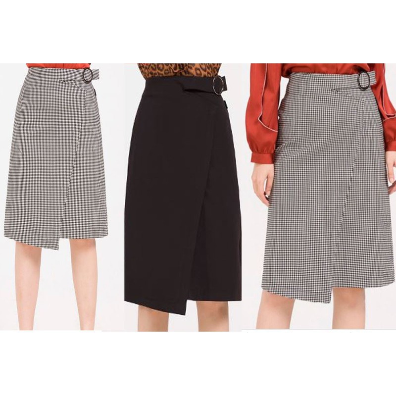 Chân Váy Nữ ❣️𝑭𝒓𝒆𝒆𝒔𝒉𝒊𝒑❣️ CHÂN VÁY CHỮ A ĐÍNH KHOEN SALA - Hàng thiết kế phom chuẩn đẹp