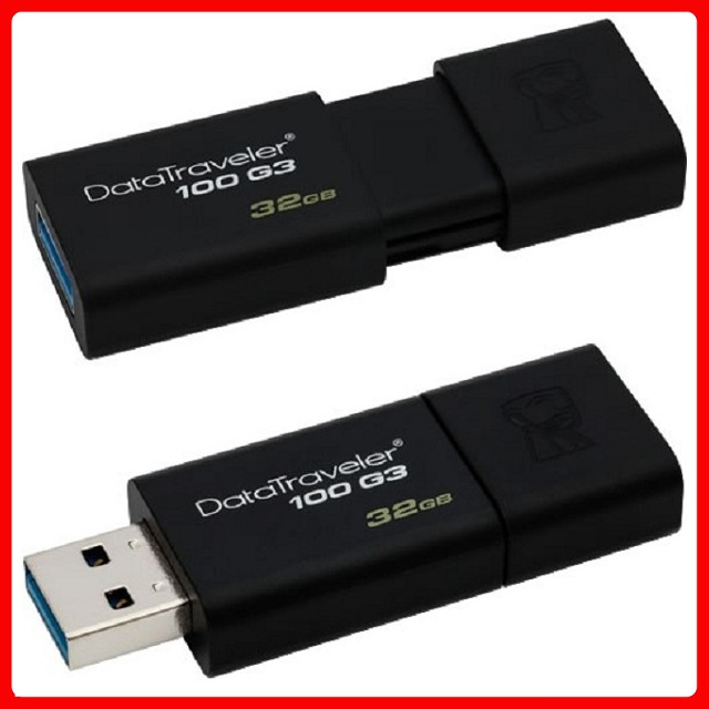 USB 3.0 Kingston 32GB DT100 G3- Hàng chính hãng BH 5 năm