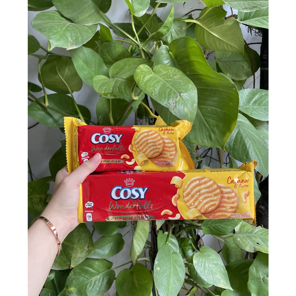 Bánh Quy Cosy Wonderfulls Hạt Điều Và Bơ (Gói 168g)