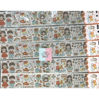 [T1019] STICKER CHỮ NHẬT DÀI