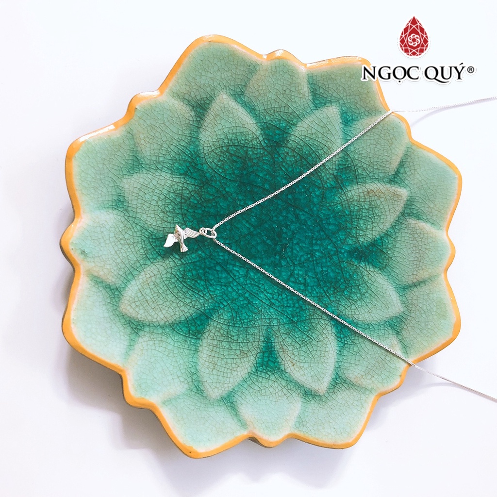 Dây chuyền bạc mặt chim - Ngọc Quý
