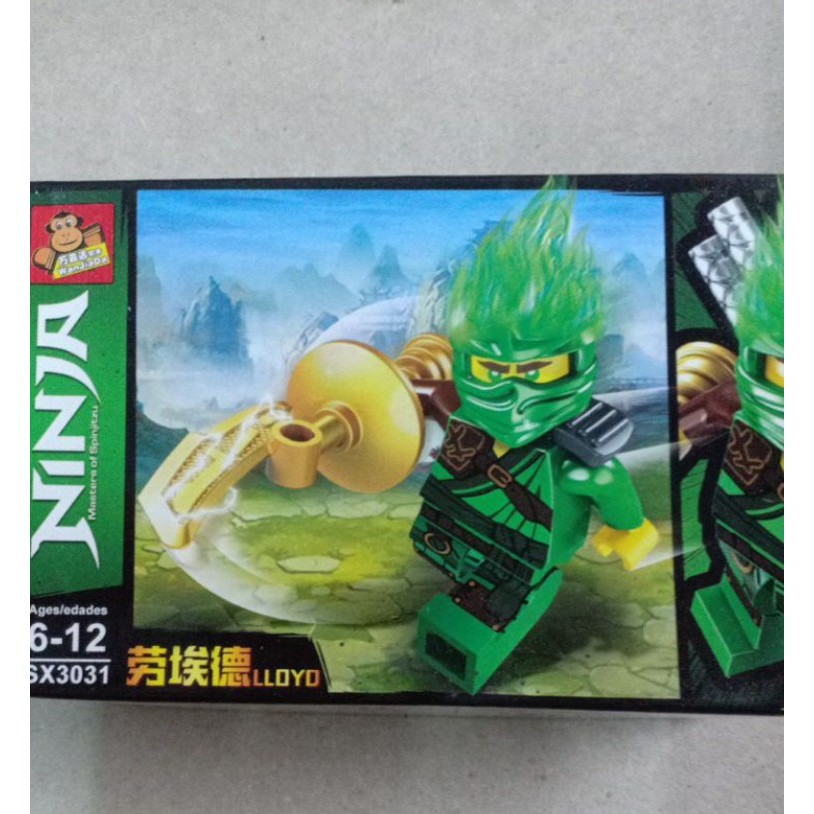 1 Hộp Lego NinJia lắp Ghép Màu Sắc Cho Bé Phát triển sáng tạo